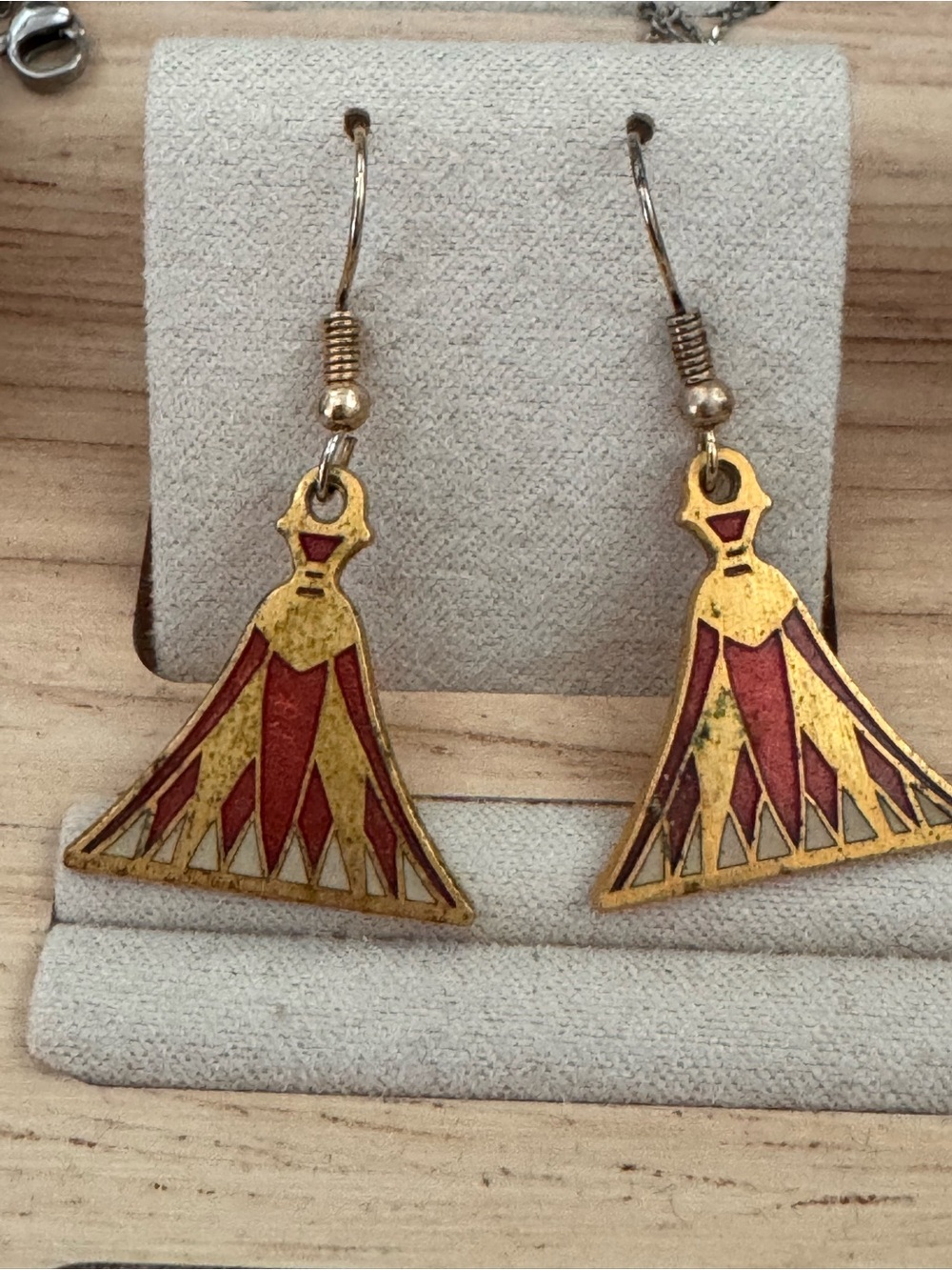 Egyptian Revival Earrings